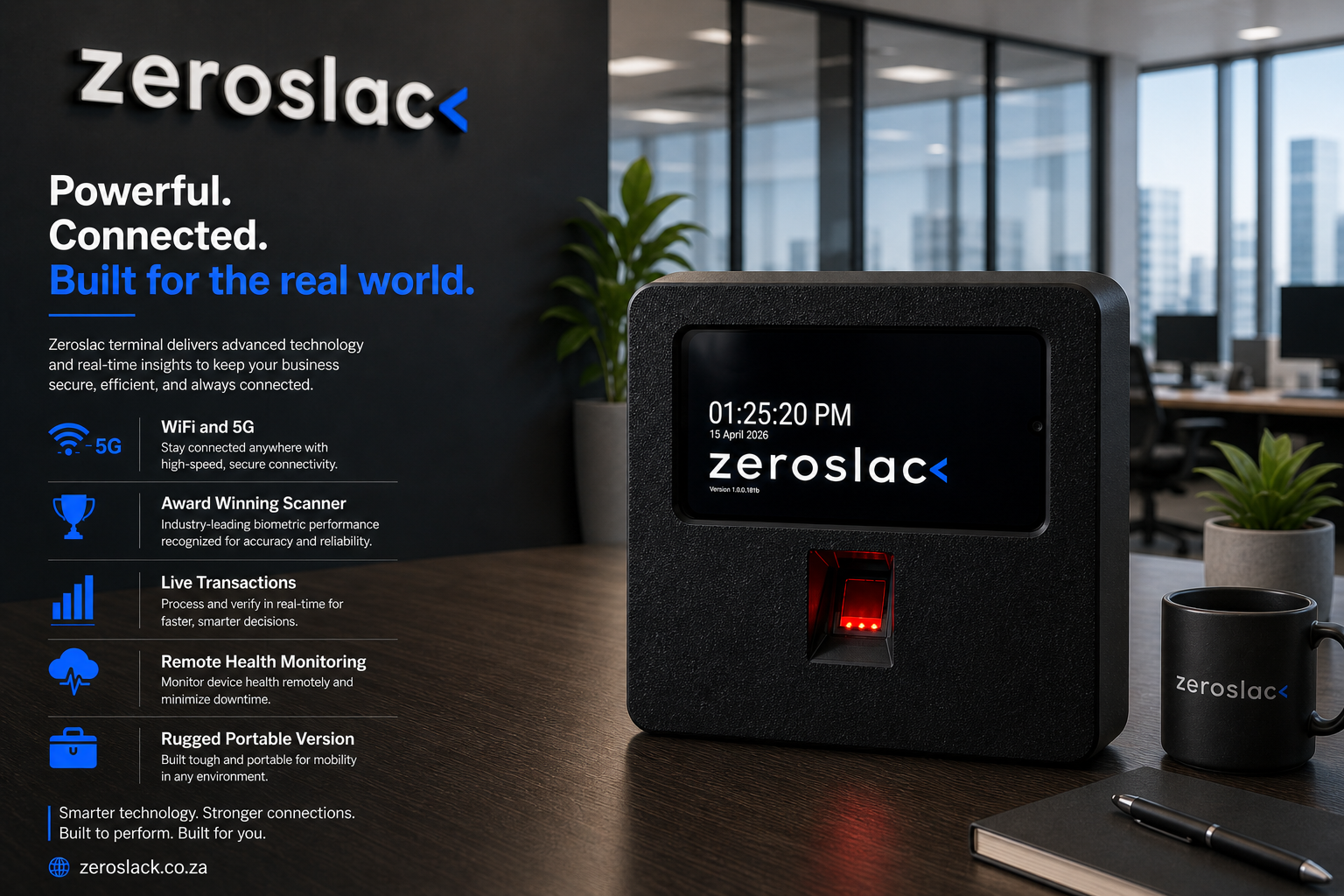 Zack Terminal one-pager