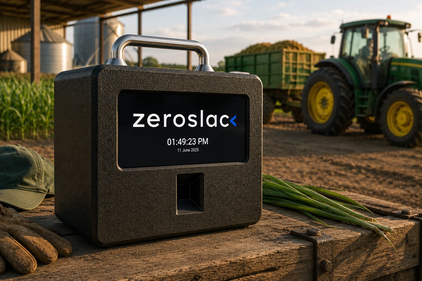Zack Portable in an agriculture environment